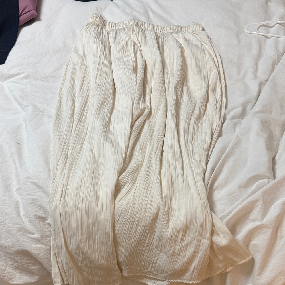 Z Supply Cream Maxi Skirt